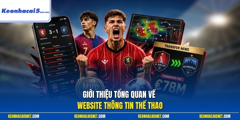 Giới thiệu tổng quan về website thông tin thể thao